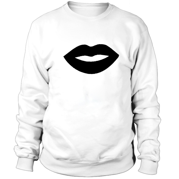 Black Lips Art Sweatshirt - Website Name