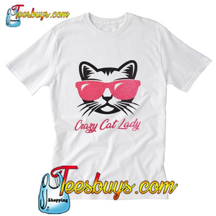 crazy cat lady tee shirts