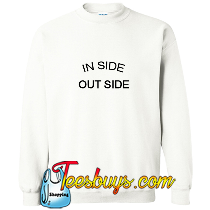 inside out sweatshirt style