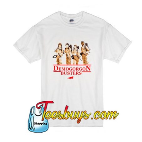 Stranger Things Demogorgon Busters T Shirt Website Name