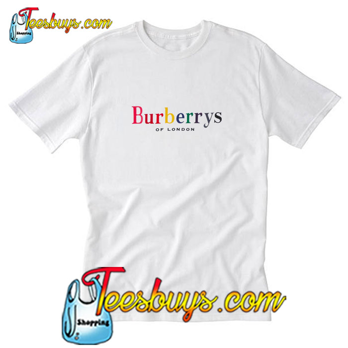 burberry rainbow tee