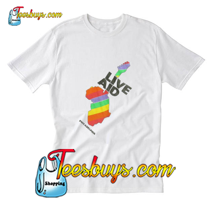 live aid shirt vintage