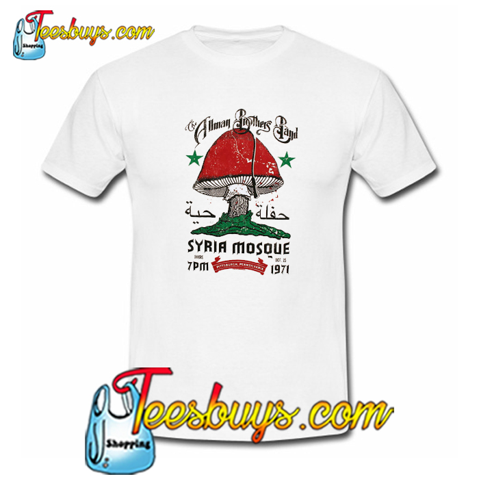 allman brothers syria mosque shirt