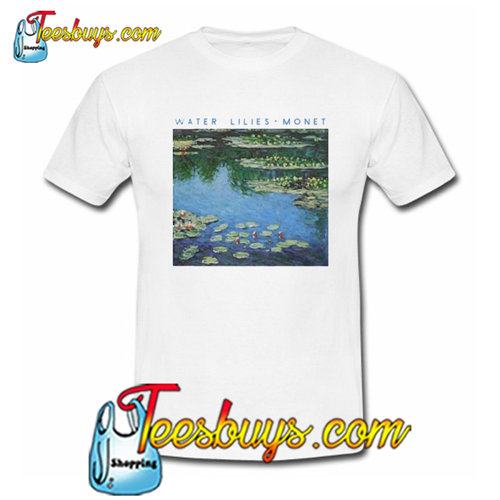 monet water lilies shirt