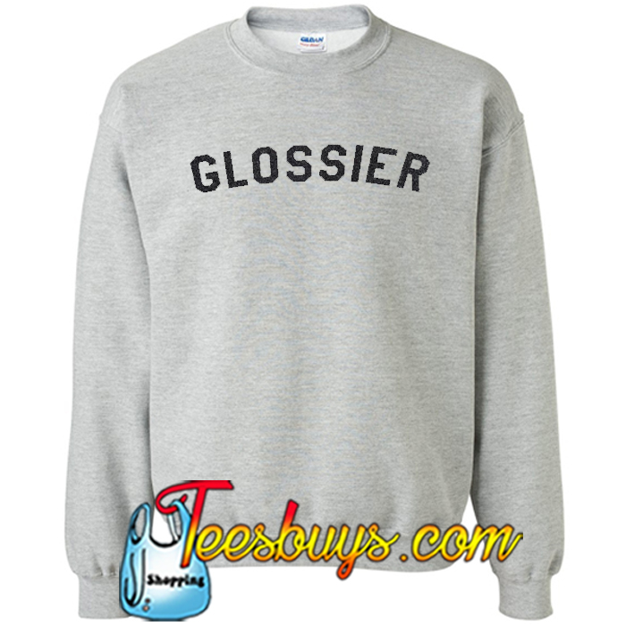 glossier sweater