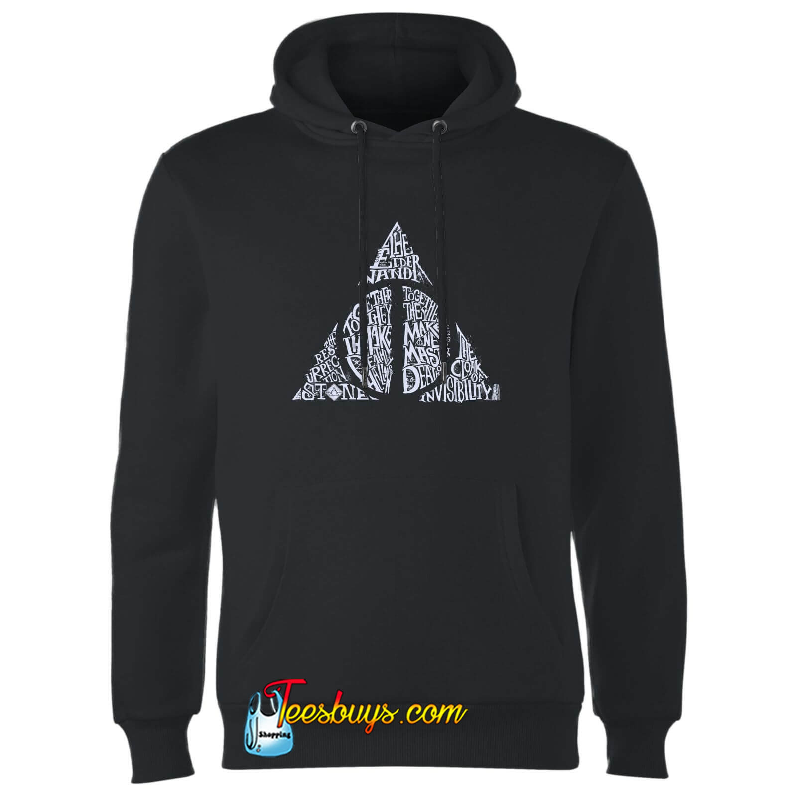 harry potter deathly hallows hoodie